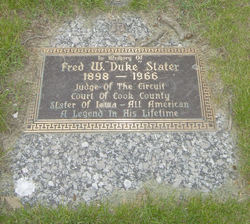 Duke Slater tombstone grave